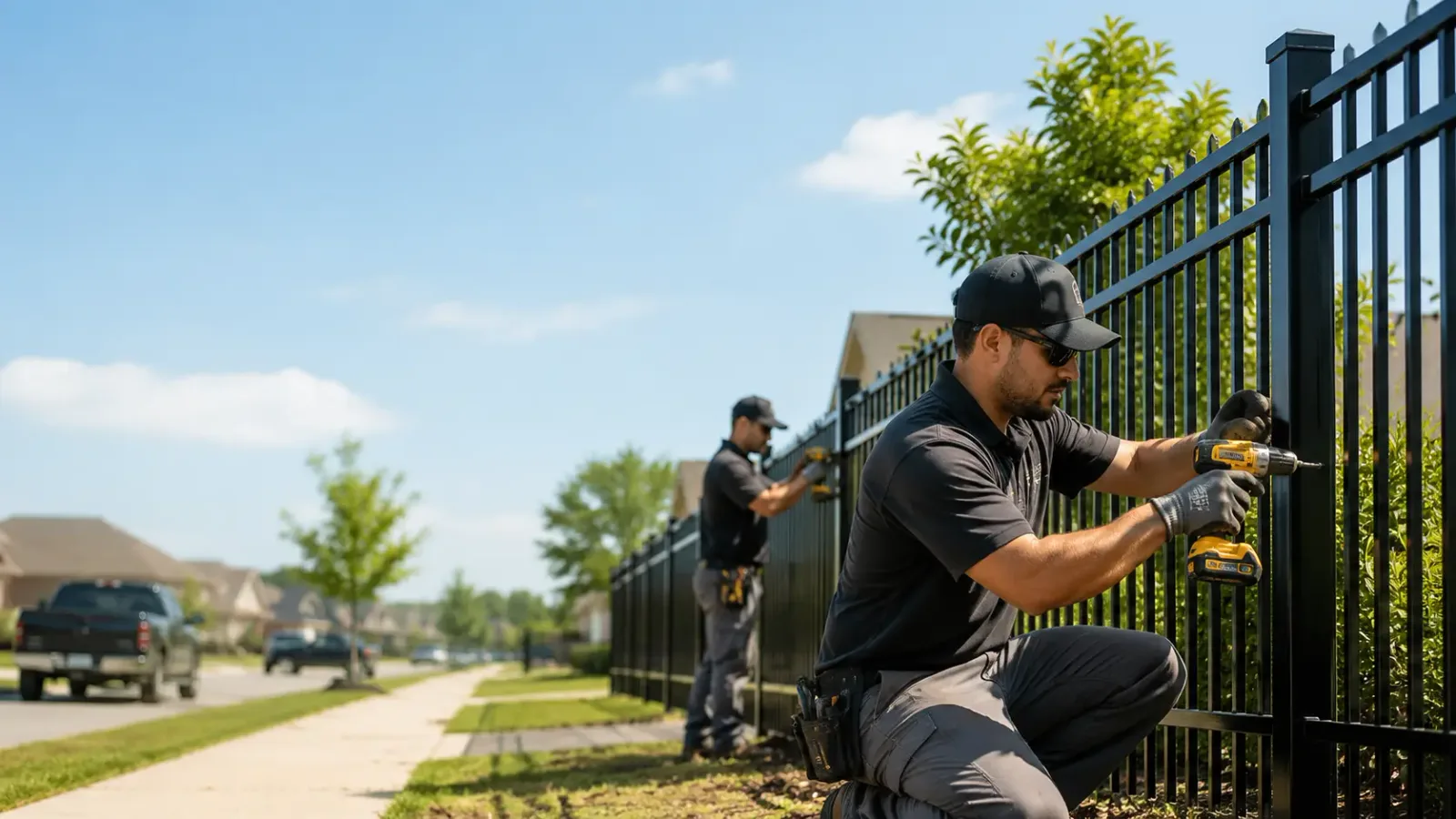 Metal Fence Installation in Media, IL